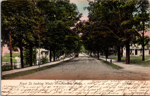 MA, WINCHENDON - Front St looking west @1907 (original SOLD) A06433