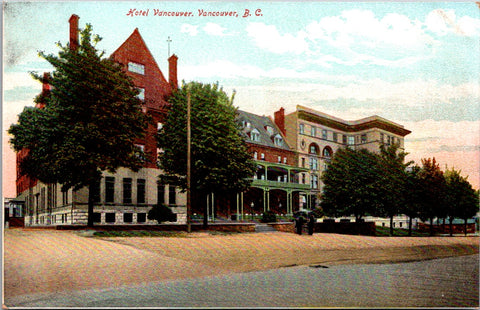 Canada - VANCOUVER, BC - Hotel Vancouver postcard - A06450