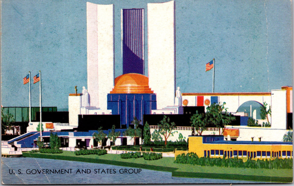 IL, CHICAGO - Century of Progress Worlds Fair - US Government, States Group - A0