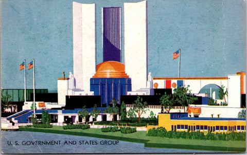 IL, Chicago - Century of Progress Worlds Fair - US Government, States Group - A0