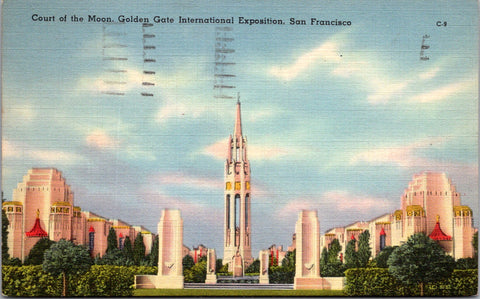 CA, San Francisco - Golden Gate International Exposition - Court of the Moon - A