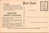 VT, BURLINGTON - Champlain Tercentennial 1909 - Queen City Park ent - A06794