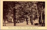 VT, BURLINGTON - Champlain Tercentennial 1909 - Queen City Park ent - A06794