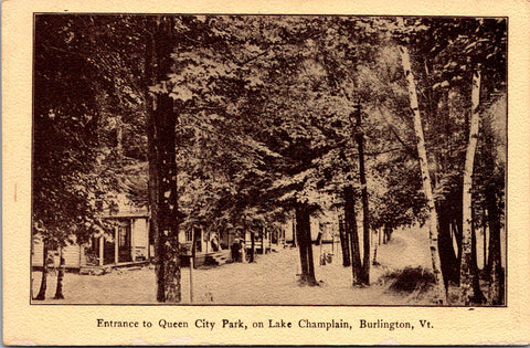 VT, BURLINGTON - Champlain Tercentennial 1909 - Queen City Park ent - A06794