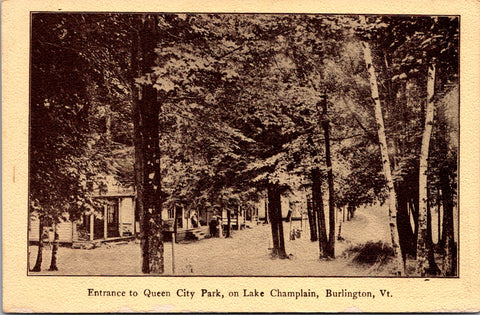 Copy of VT, Burlington - Champlain Tercentennial 1909 - Queen City Park ent - A0