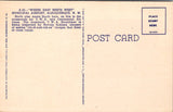 NM, ALBUQUERQUE - Municipal Airport, TWA plane, People postcard - A06864