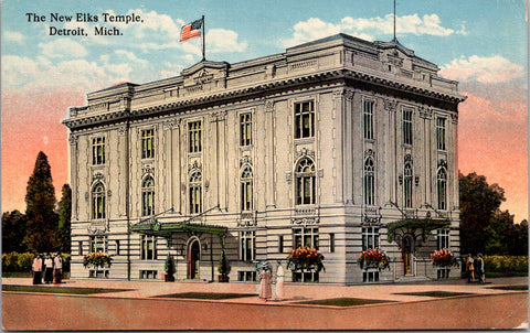 MI, Detroit - Elks Temple (new) postcard - A07102