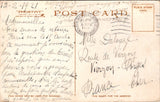 NY, NEW YORK CITY - lower New York from Airplane - @1921 postcard - A07314