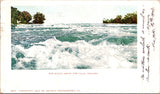 NY, NIAGARA - Rapids above the falls - Detroit Photographic postcard - A07322