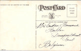 IL, MOLINE - Fifth Ave - Shallene Furniture sign on postcard - A07351