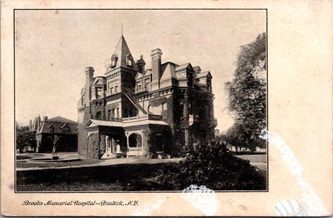 NY, DUNKIRK - Brooks Memorial Hospital postcard - A07366