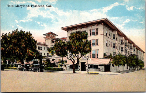 CA, PASADENA - Hotel Maryland - Theo Sohmer postcard - A10094