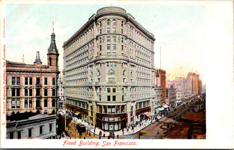 CA, SAN FRANCISCO - Flood Bldg - Richard Behrendt postcard - A10097