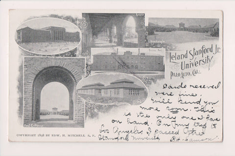 CA, PALO ALTO  - Leland Stanford Jr University - multi view (original SOLD) A122