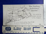MA - GRAHAM Ambulance Service -  advertising blotter - A12525