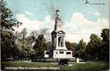 MA, CAMBRIDGE - Harvard Sq, Soldier Monument, canon postcard - A17102