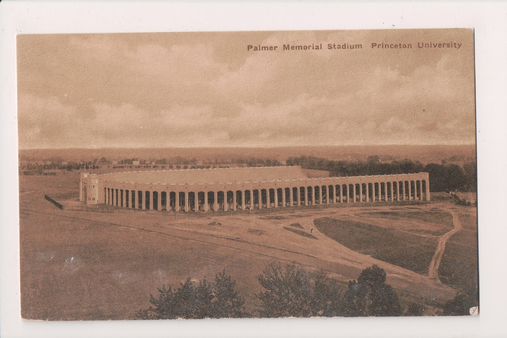 NJ, PRINCETON - Palmer Memorial Stadium postcard - A17315