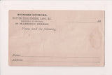 NY, NEW YORK - 188_ Postal Card, Richard Sturcke - A19056
