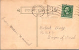 Valentine postcard - FOR MY OWN VALENTINE - boy holding heart in 2 - A19127