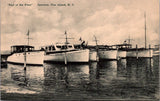 NY, FIRE ISLAND - part of the fleet - Geo W Stretch publ vintage postcard - A19175