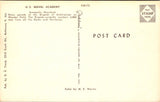 MD, ANNAPOLIS - US Naval Academy Dress Parade postcard - A19316