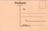 Zeppelin postcard - SACHSEN close up - A19356
