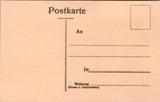 Zeppelin postcard - a flying zeppelin, but not identified close up - A19358