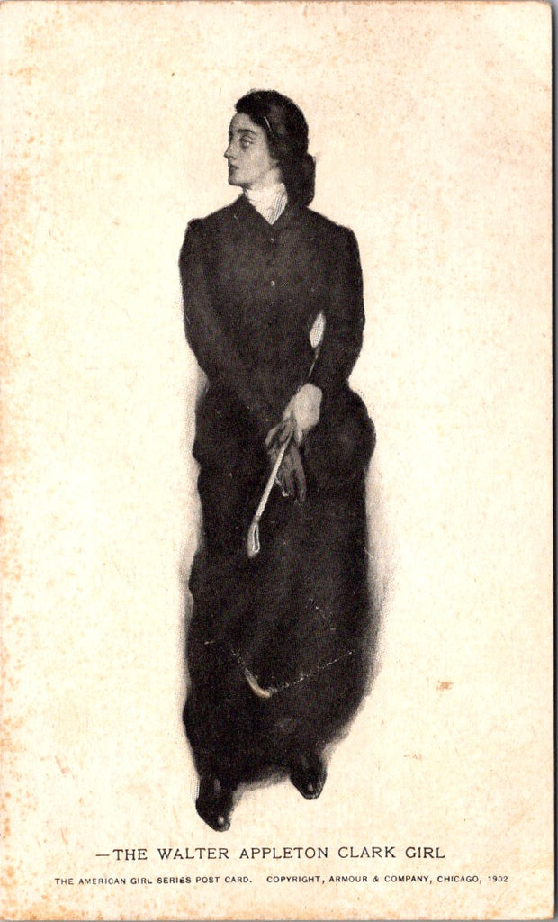 People - Female postcard - Woman - Walter Appleton Clark Girl - A19396