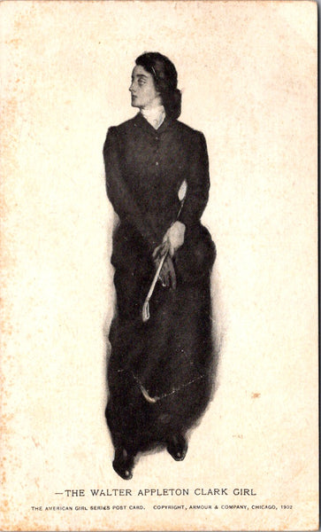 People - Female postcard - Woman - Walter Appleton Clark Girl - A19396 ...