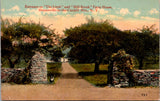 NY, HENSONVILLE-in-the-CATSKILL MTS - entrance to Limit, Mill Brook Farm House - A19478
