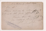 Foreign postcard - AMSTERDAM, Netherland - 1892 Post Card - A19604