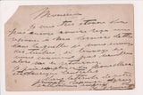 Foreign postcard - NETHERLAND - 1889 Post Card - A19609