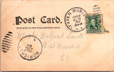 Valentine postcard - WAY DOWN IN MY HEART - A19618