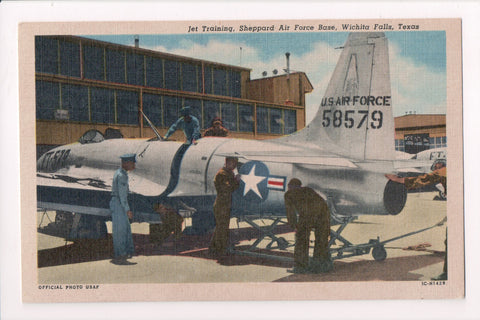 TX, WICHITA FALLS - Sheppard Air Force Base, close up of jet #58579  - G06114