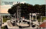 Canada - MONTREAL, PQ - Dominion Park rides, ferris wheel - 1919 postcard - B042