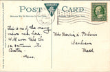 MA, SOUTH DEERFIELD - BEV river and town - 1910 postcard - B05071
