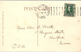 MA, East Northfield - Biram Hoiuse - Doremus cancel postcard - B05224