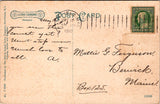MA, MANSFIELD - Austin Goose Farm - Doremus cancel postcard - B05331