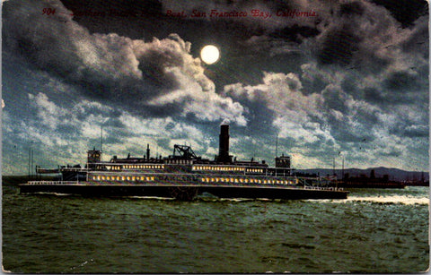 Ship Postcard - OAKLAND, Ferry Boat postcard - B06542