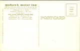 NY, SYRACUSE - Mohawk Motor Inn vintage postcard - B08105