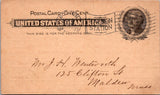 MA, MALDEN - Malden Lodge No 352, K of H - Assessment postcard - B10197