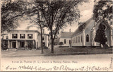 MA, PALMER - St Thomas Church, rectory - 1912 postcard - B11217