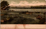 Canada - MAGOG, QC - Magog Falls, bridge postcard - B11239