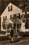 MA, STURBRIDGE - Publick House, man carrying suitcase (original SOLD) B11372