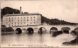 Foreign postcard - SAINT AIGNAN, France - Mill, bridge on river Cher - B18066