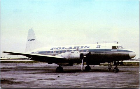 Plane postcard - POLARIS AIR Transport, Convair CV-240 - BP0089