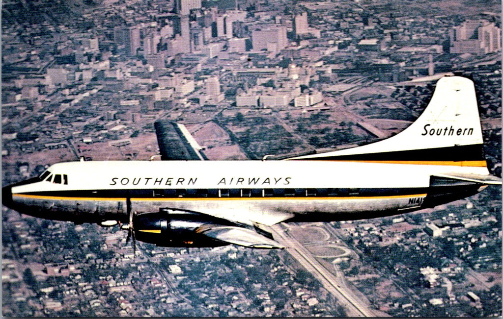 Plane postcard - SOUTHERN Airways, Martin 404 - BP0093