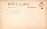 NY, HERKIMER - Mowhawk St - 1910 flood, trolley, men - RPPC - C-0094