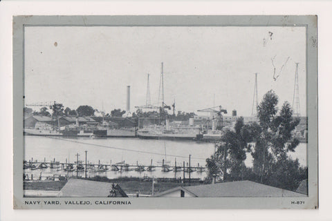 CA, Vallejo - Navy Yard postcard - C04107