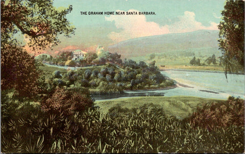 CA, SANTA BARBARA - Graham Home - M F Berkey postcard - C06090